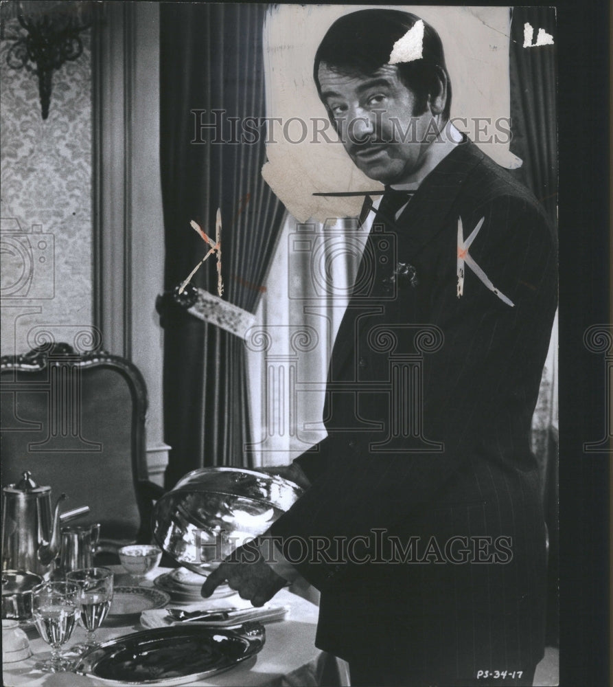 1971 Press Photo Walter Matthau Actor Plaza Suite