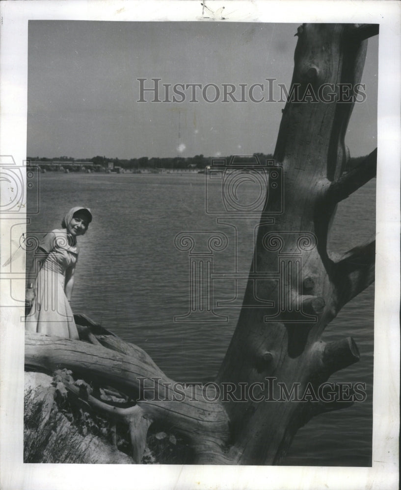 1957 Press Photo Addie Atkinson Second Place Winner - Historic Images