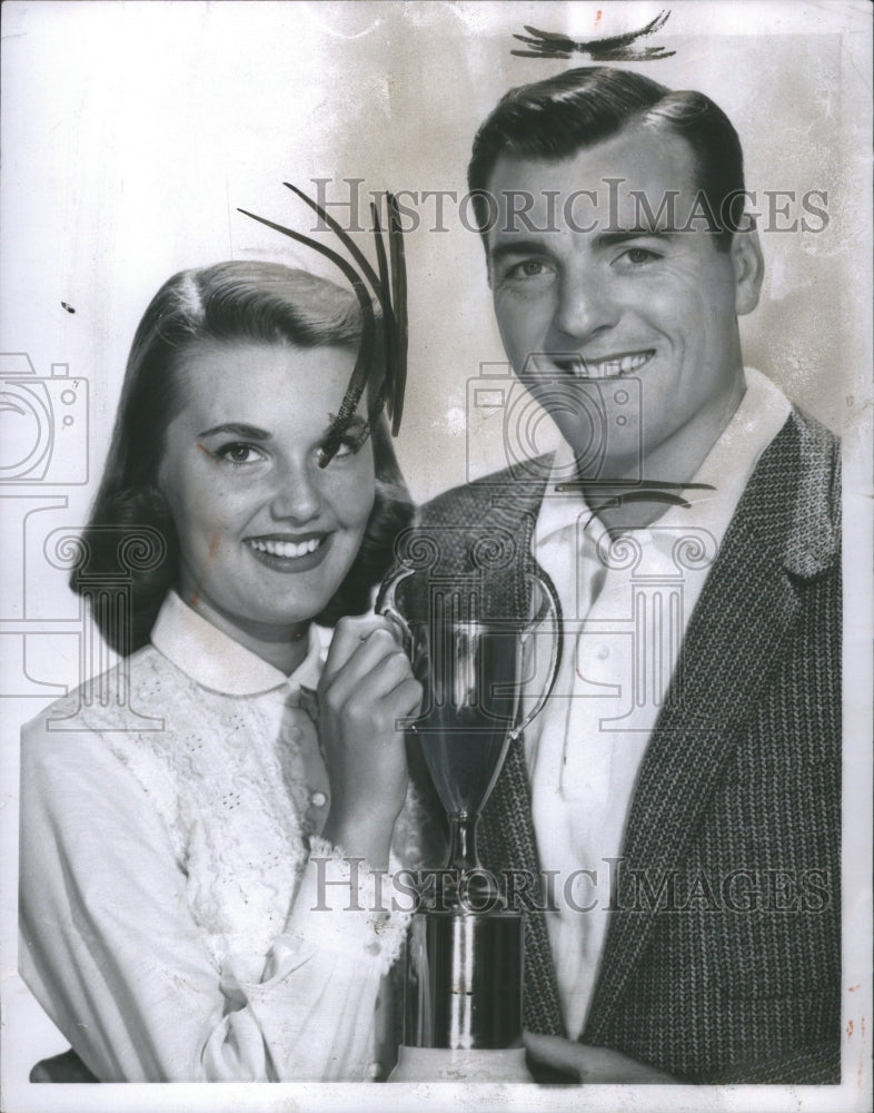 1957 Press Photo Bob Mathias American Decathlete Actor