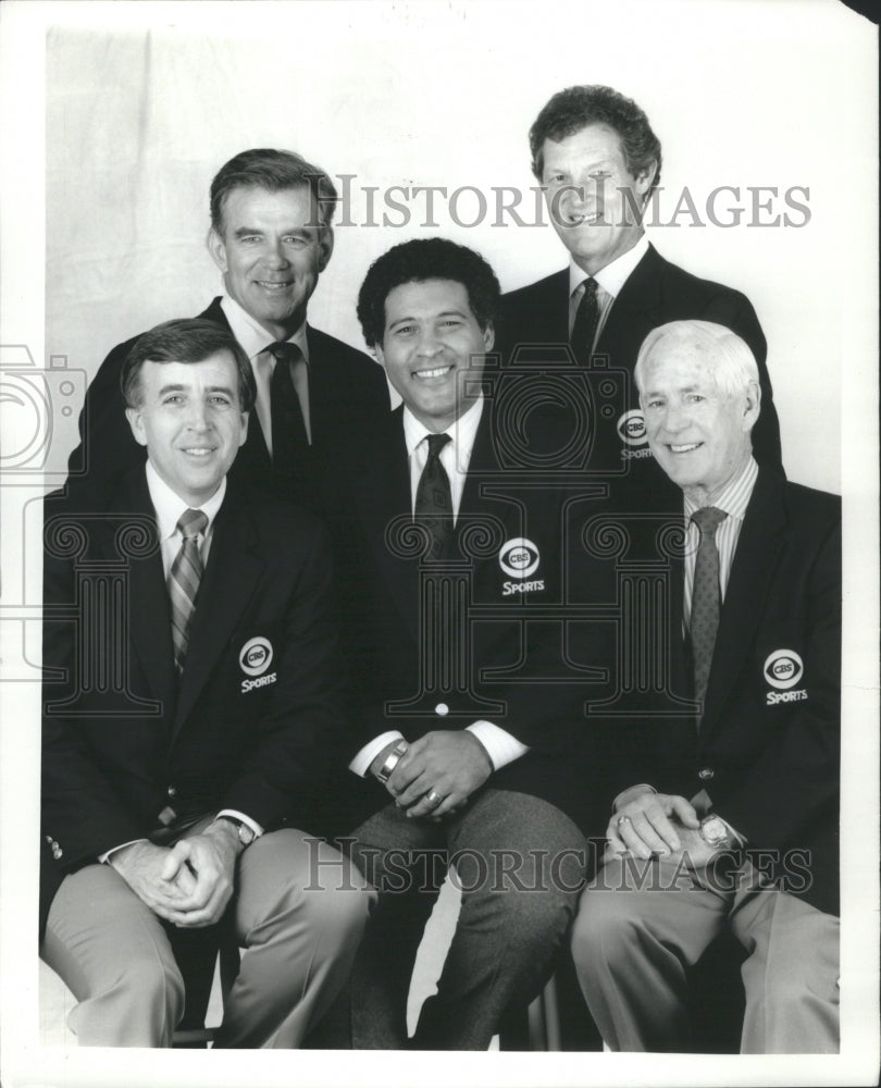 1995 Press Photo Bryant Gumbel and others