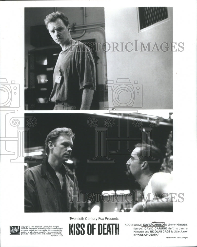 1995 Press Photo Kiss of Death David Caruso