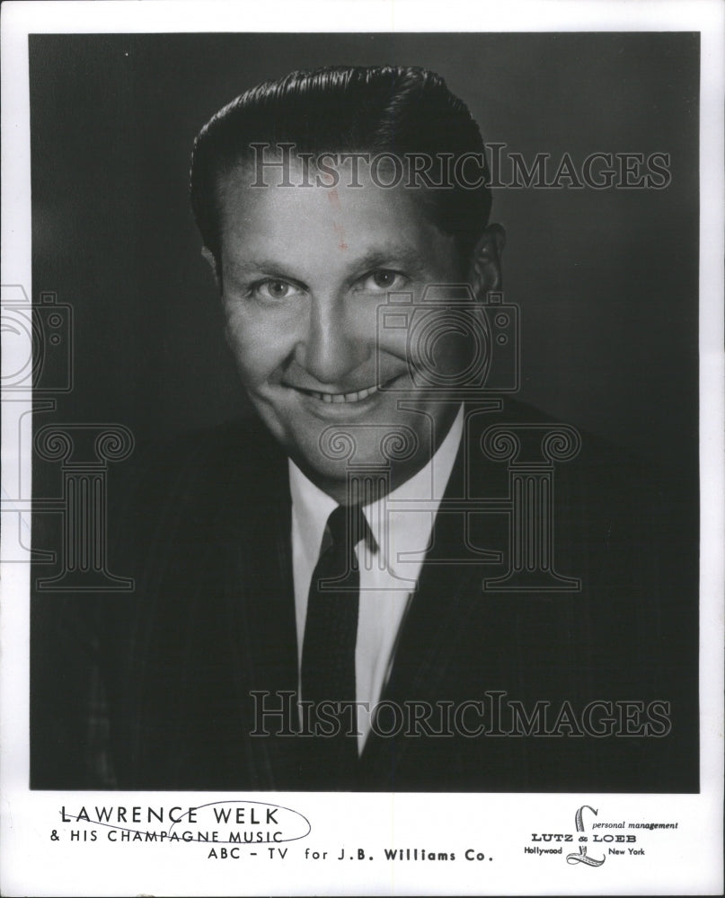 1991 Press Photo Lawrence Welk American Musician