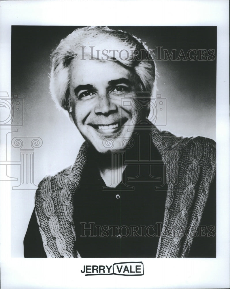 1985 Jerry Vale Singer New York Musician - Historic Images