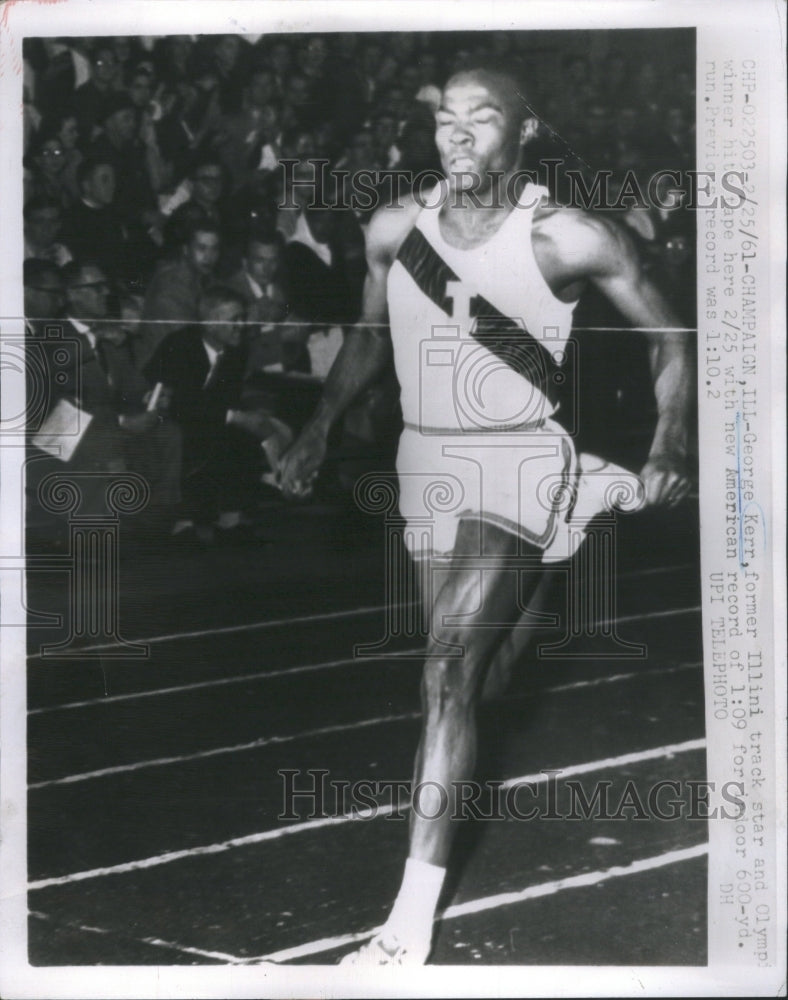 1964 George Kerr Illini Track Star Olympic - Historic Images