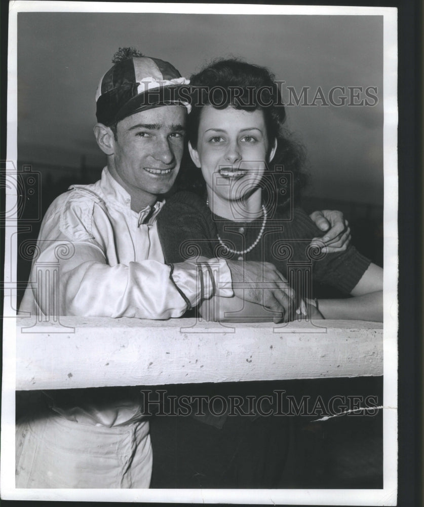 1943 Jockey Jen Hegley Jean Wilims Girl - Historic Images