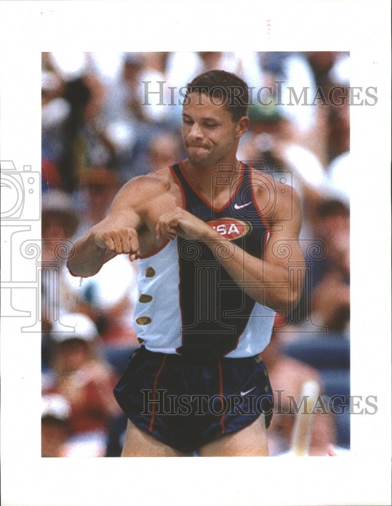 1996 Press Photo Dan O&#39;Brien Olympic Games Athletes US