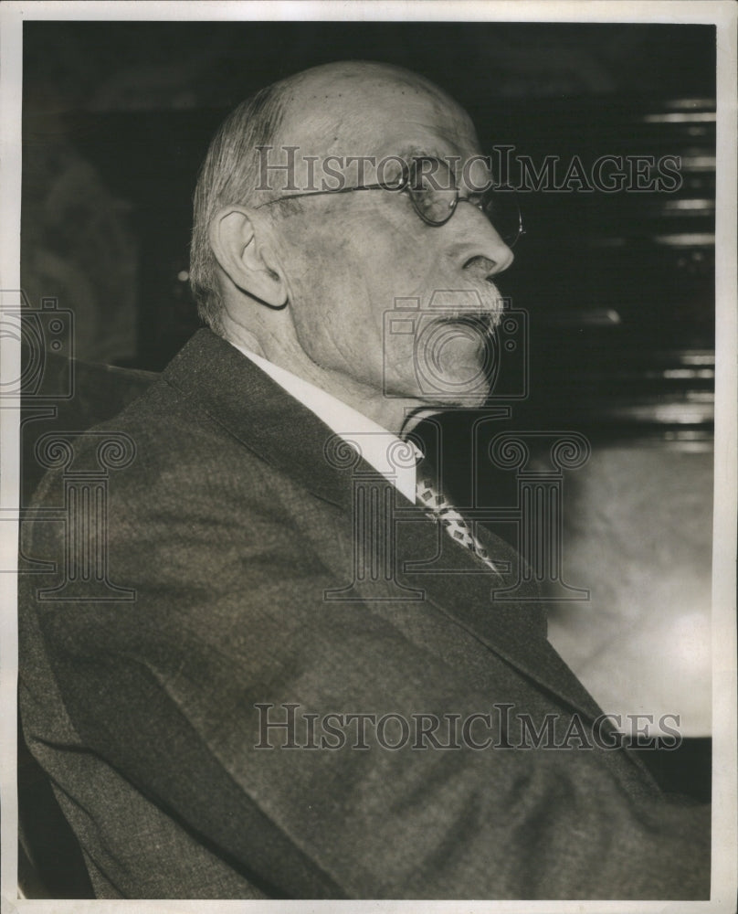 1939 Press Photo Lauren D Dickinson Michigan Governor