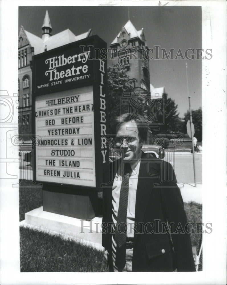 1985 Wayne State University Howard Burman - Historic Images