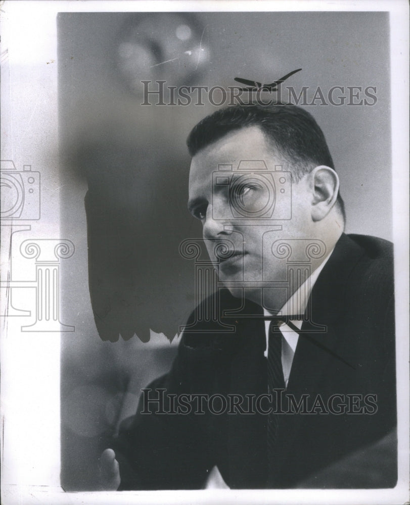 1965 Press Photo James H Brickley Councilman