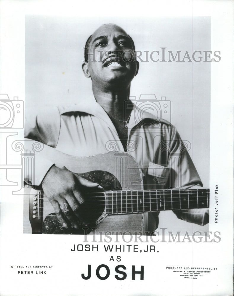 1988 Press Photo Josh White Josh Jr