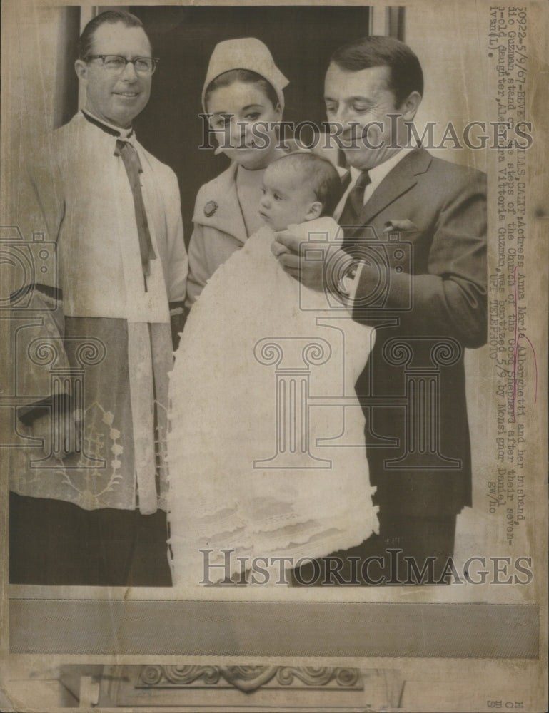 1967 Press Photo Actress Anna Marie Alberghetti Lio