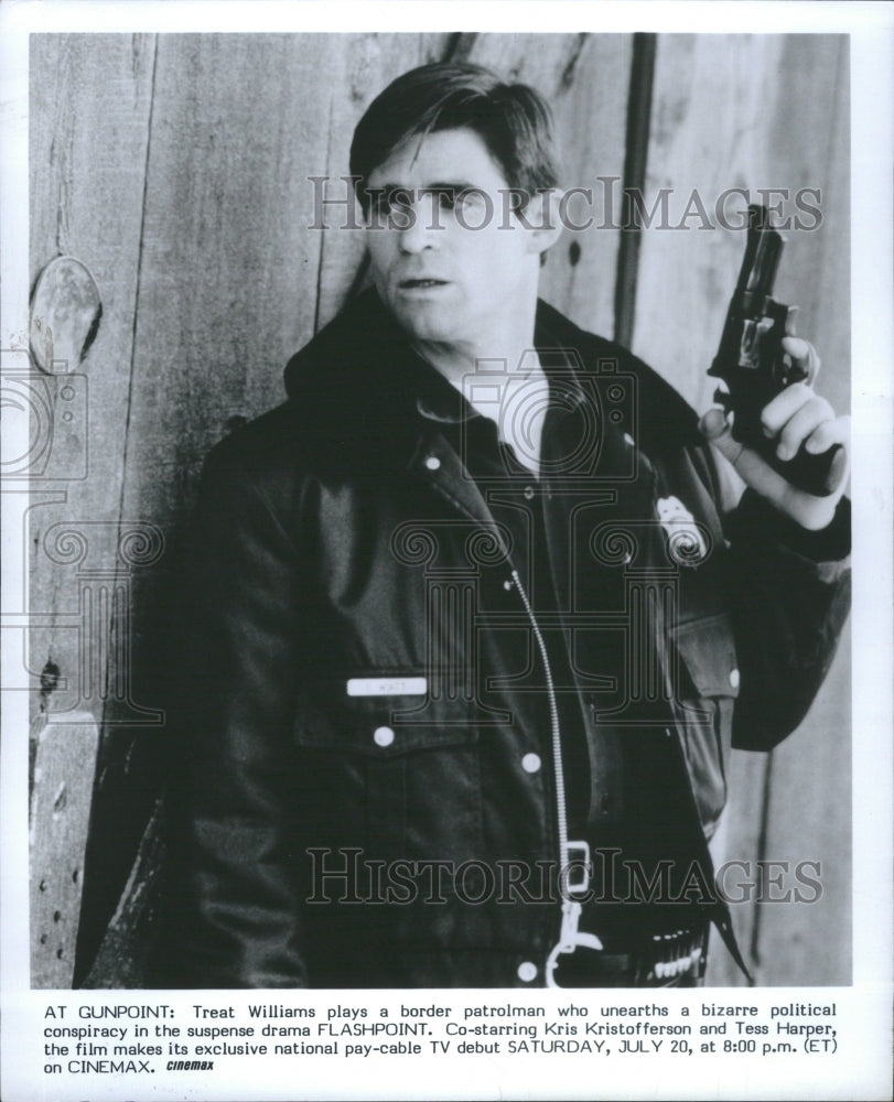 1996 Press Photo Treat Williams Flashpoint Drama Border - RRS57989 - Historic Images