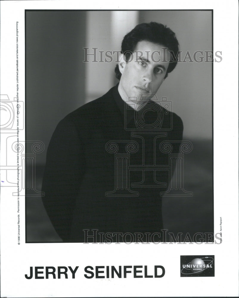 1998 Press Photo Jerry Seinfeld