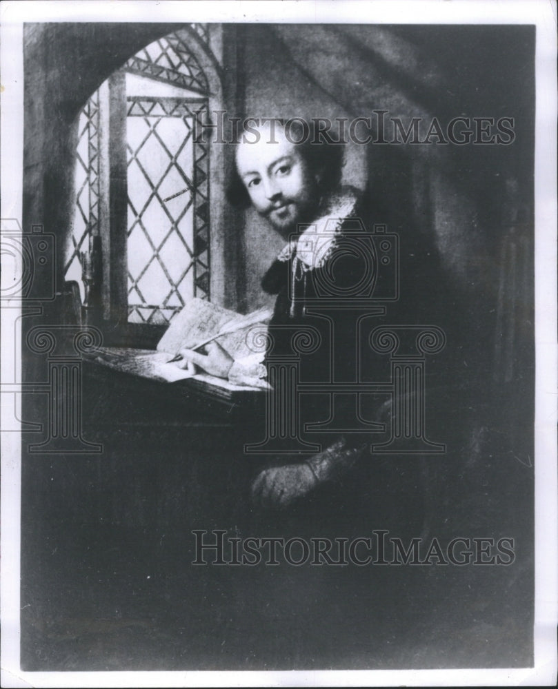 1966 Press Photo William Shakespear Warwick Castle Coll