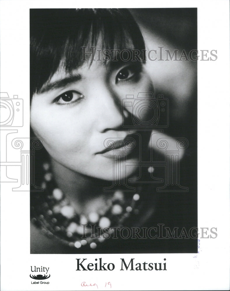 1994 Press Photo Keiko Matsui Japanese smooth jazz