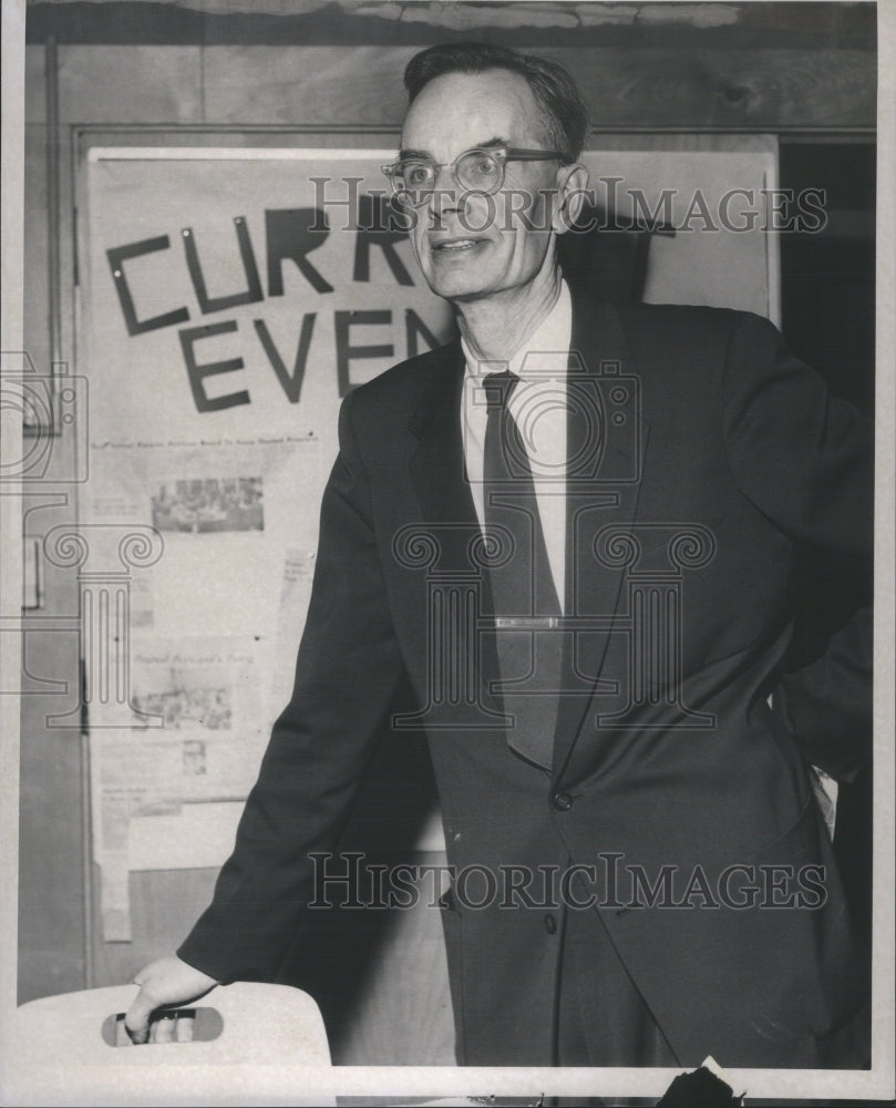 1959 School Principal Joe WilliamMatthesius - Historic Images