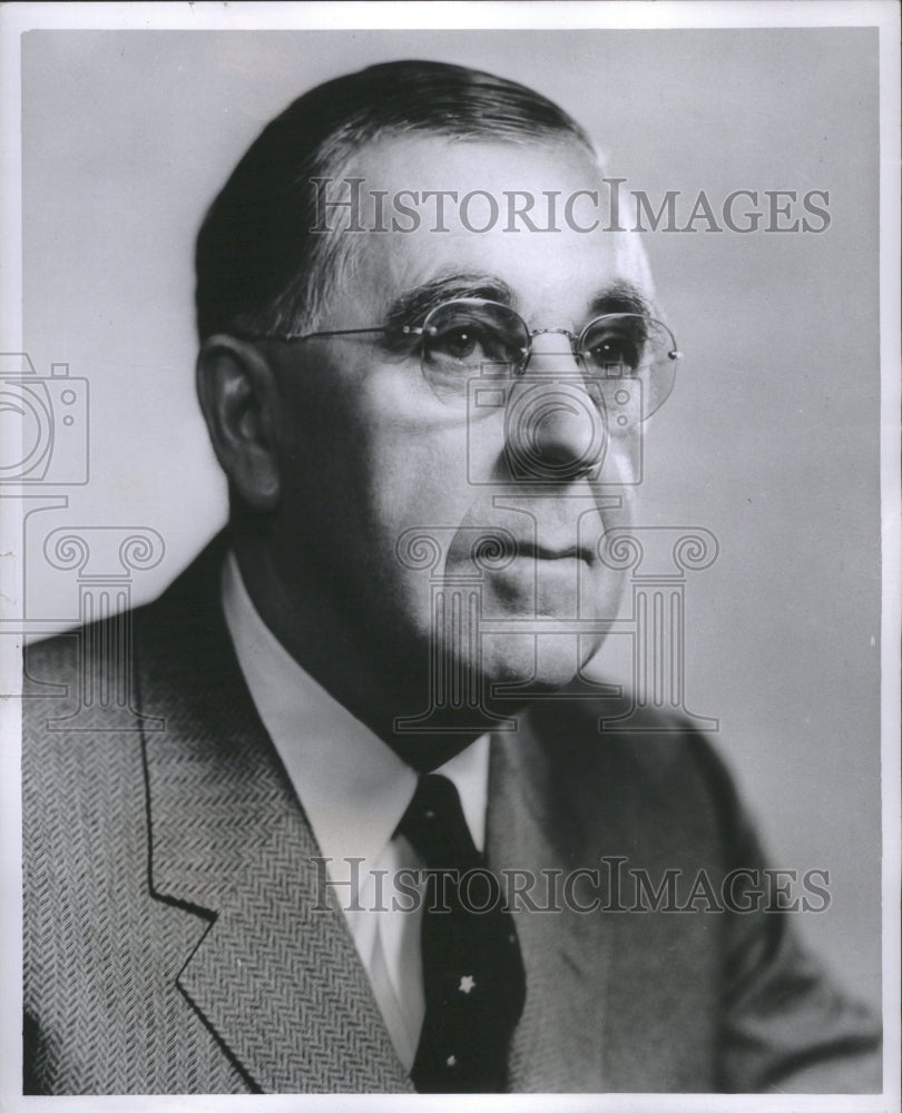 1959 Press Photo Fred C Matthew Detroit Industrial