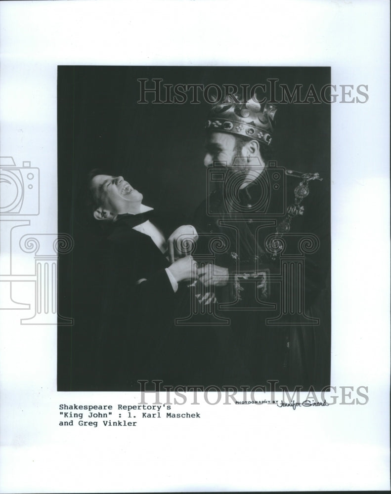 1991 Press Photo Shakespeare Repertory Companys Product - RRS58219 - Historic Images