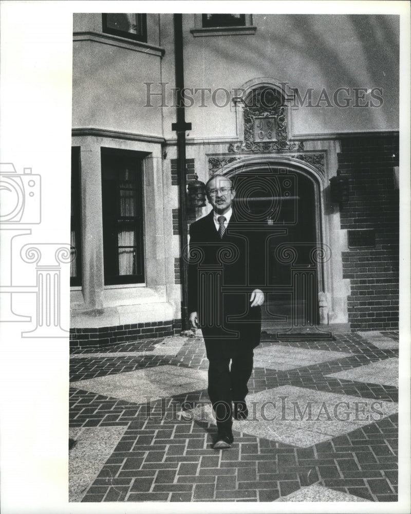 1980 Press Photo Dan Martin President Cranbrook School