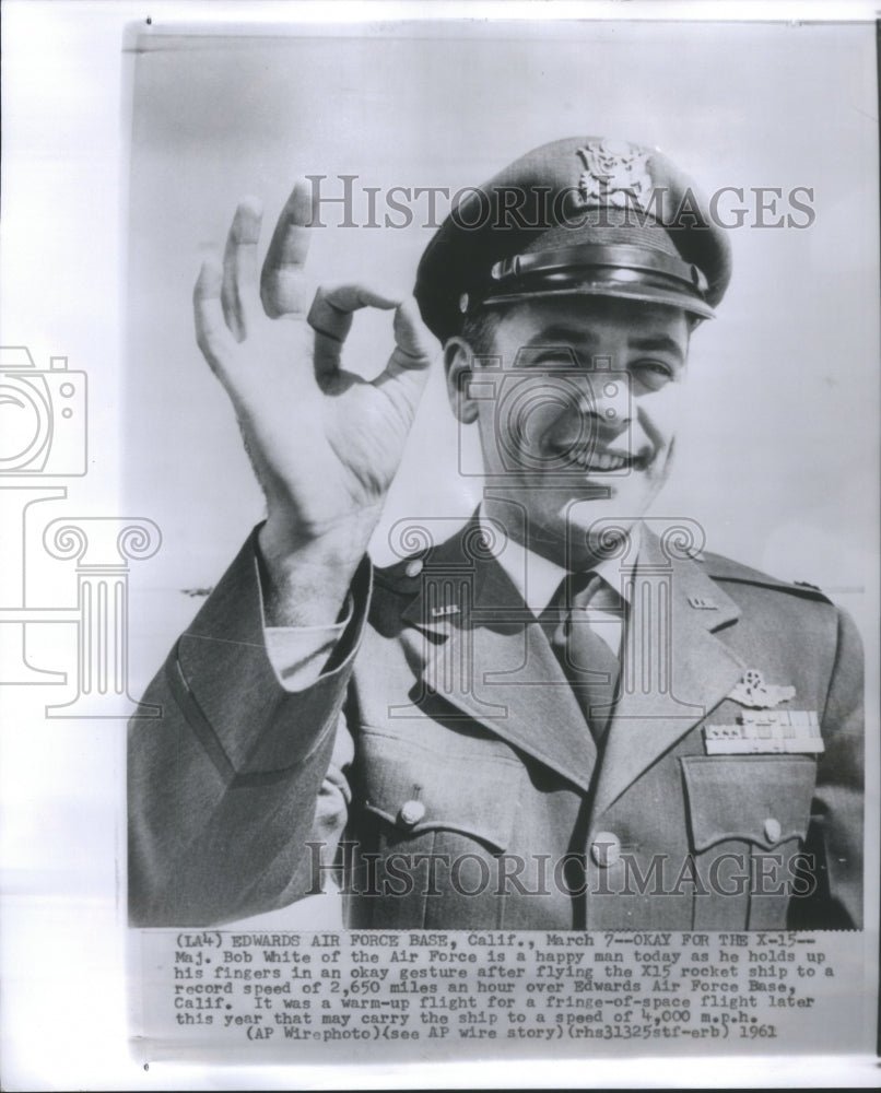 1961 Major General Robert Michael White  - Historic Images