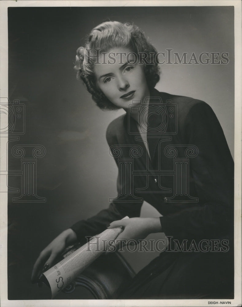 1946 Press Photo Doreen Wessel