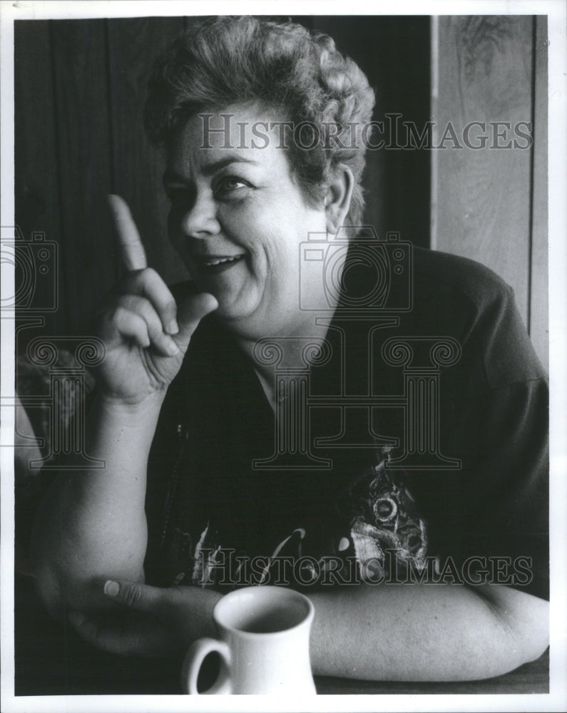 1993 Press Photo Lois Dietz Home care operator