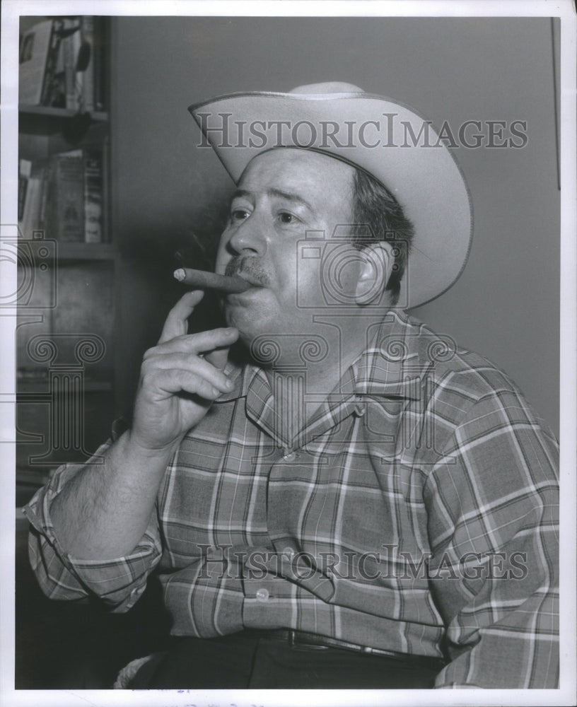 1957 Press Photo William Diehl Photographer Journalist - Historic Images