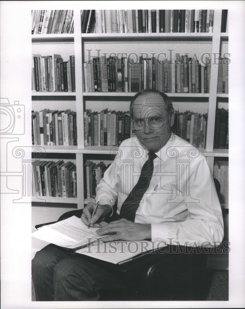 1991 Press Photo Verett Anthony Directo Chicago Metropo