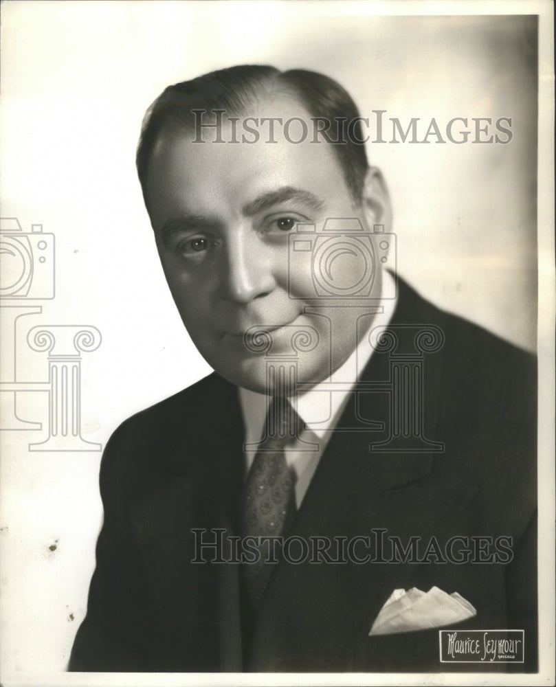 1943 Press Photo Chicago Albert Mayoral Candidate