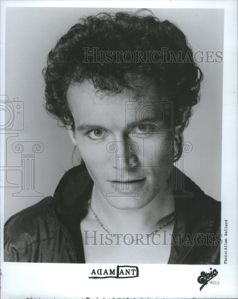 Press Photo Adam Ant Singer Promotional Shot