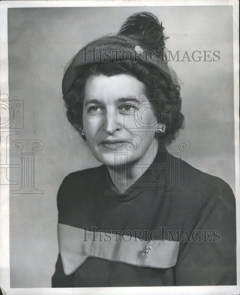 1952 Mrs. A.R. Van Deeberg Det Pta Council - Historic Images