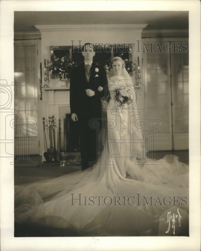 1934 Press Photo Royal Emerson Whitman San Pedro River