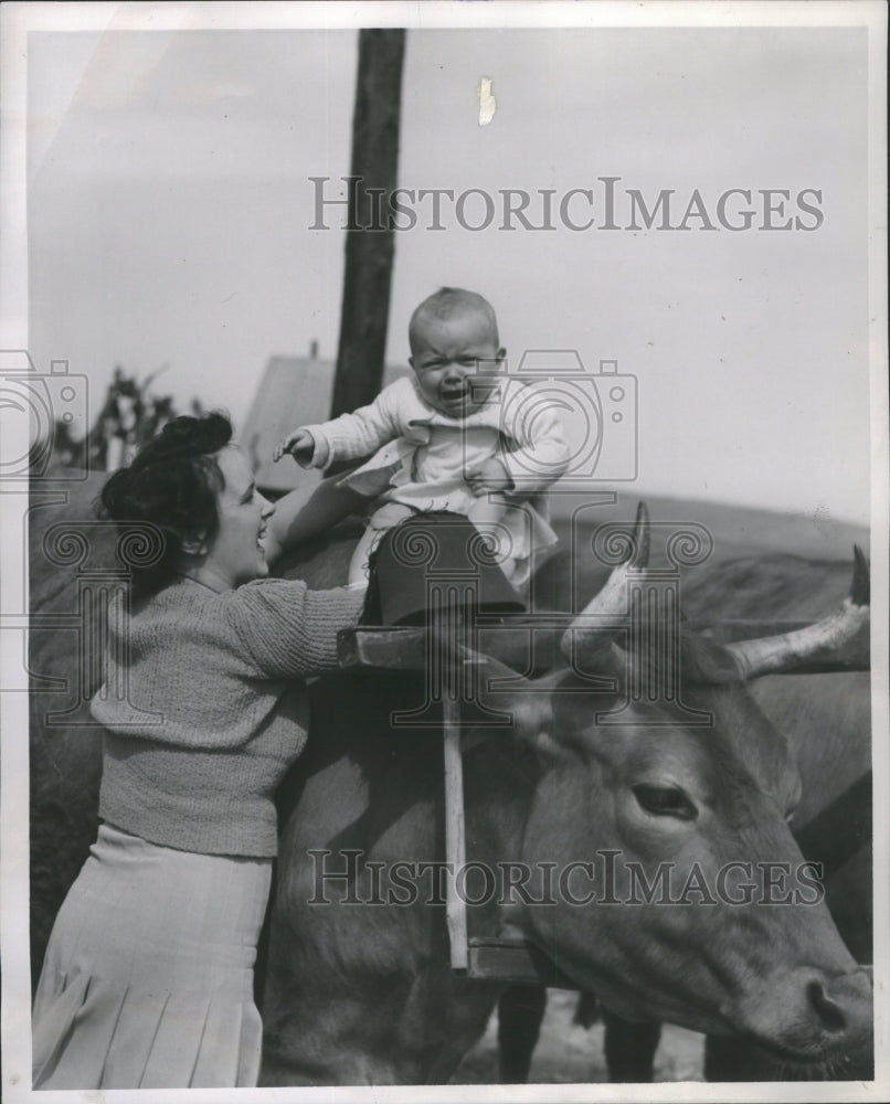 1939 Press Photo FRANK PRUTKY MICHIGAN FARMER - Historic Images