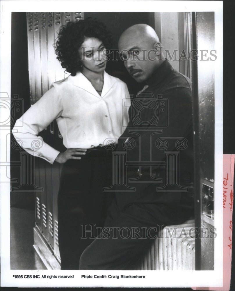 1995 Press Photo Matt Waters Show Montel Williams