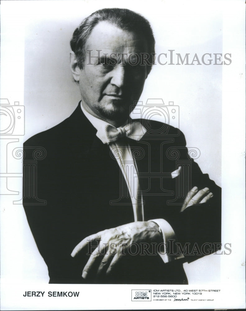 1996 Semkow Conductor Detroit Symphony - Historic Images