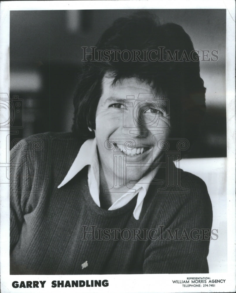 1986 Press Photo Shandling began his career writing for