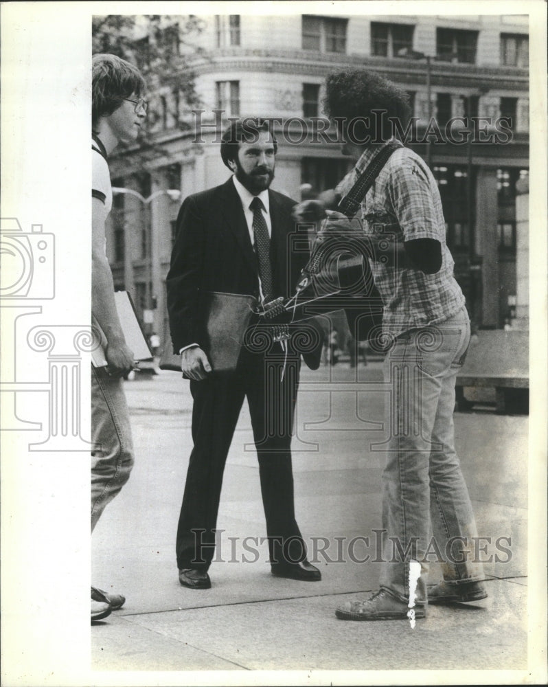 1982 Press Photo Robert Wynbrandt Steven Lilien Bryan