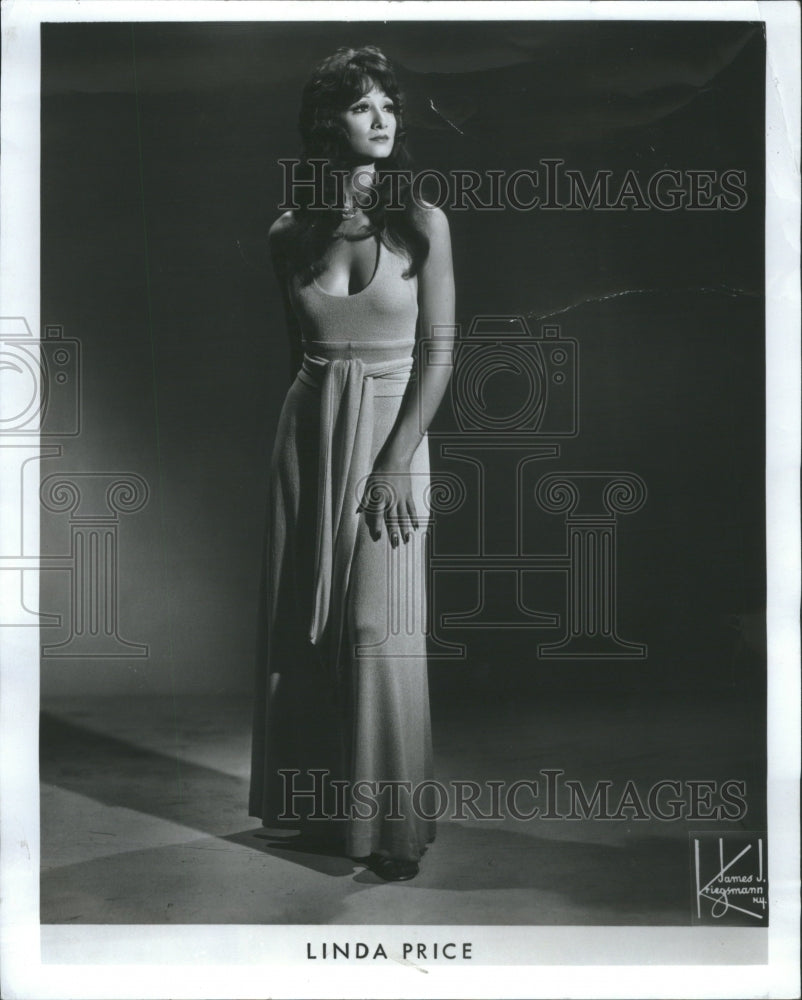 1973 Press Photo Linda Price Singer American