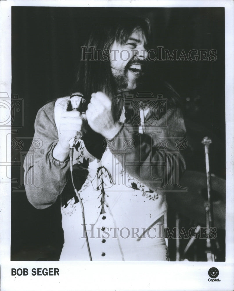 1980 Press Photo Robert Clark Seger Singer Song Writer