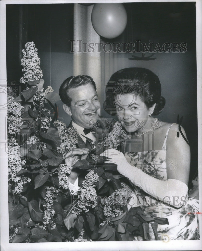 1962 Press Photo William Breech Man Woman Movie