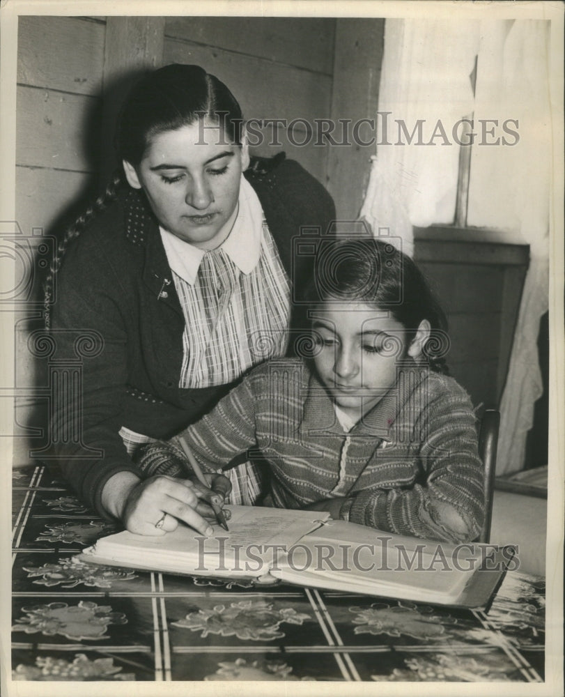 1939 Press Photo Anne Syenley Donnie George Grammer