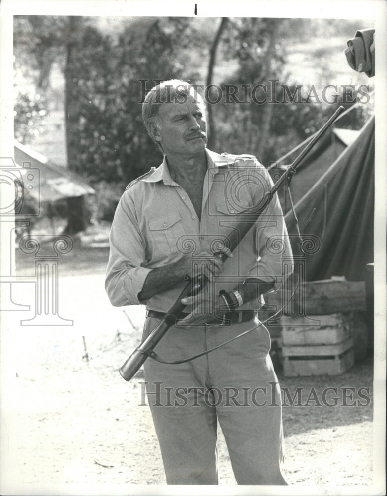 1988 Press Photo Charlton Heston, actor.