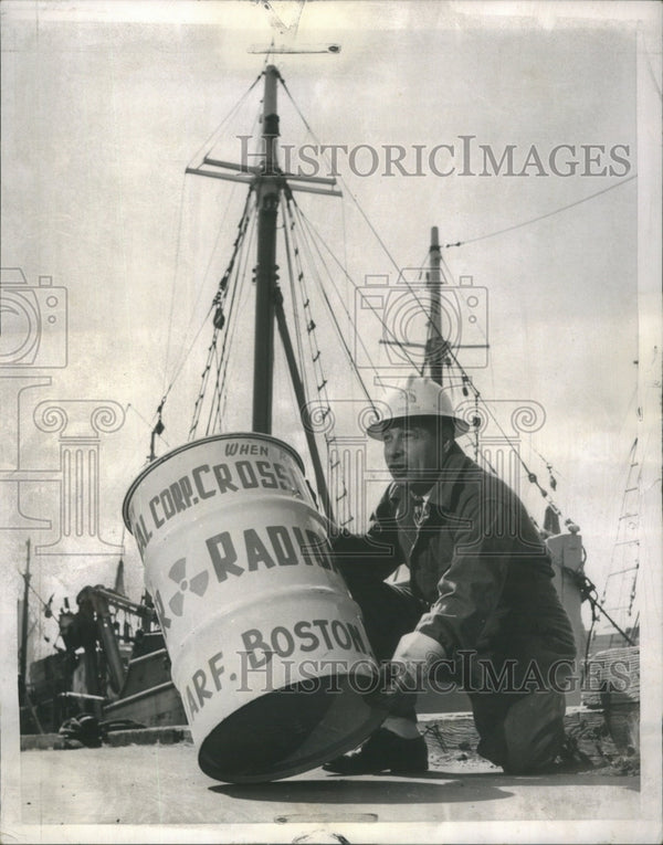 1957 George C Perry Rubbish Collector - Historic Images