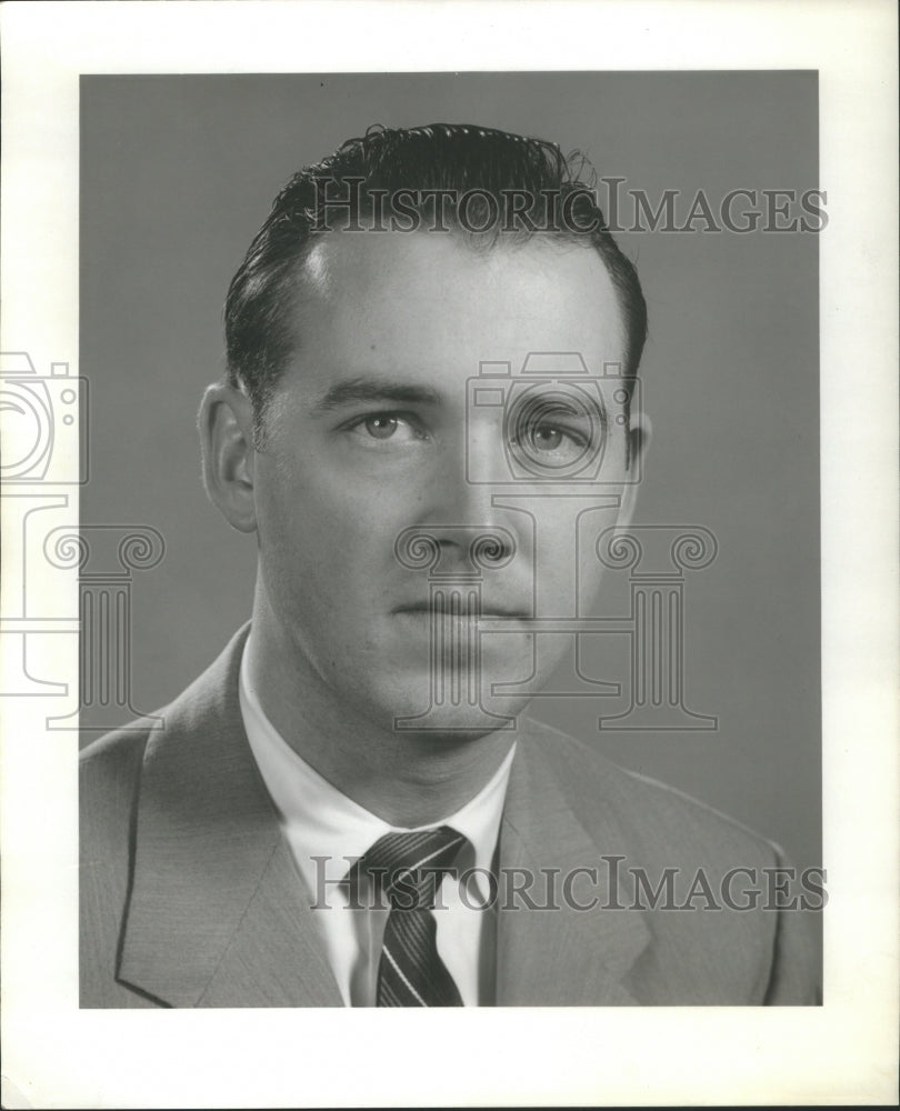 1956 Press Photo Kennedy Shaw Assestant Mayor Function