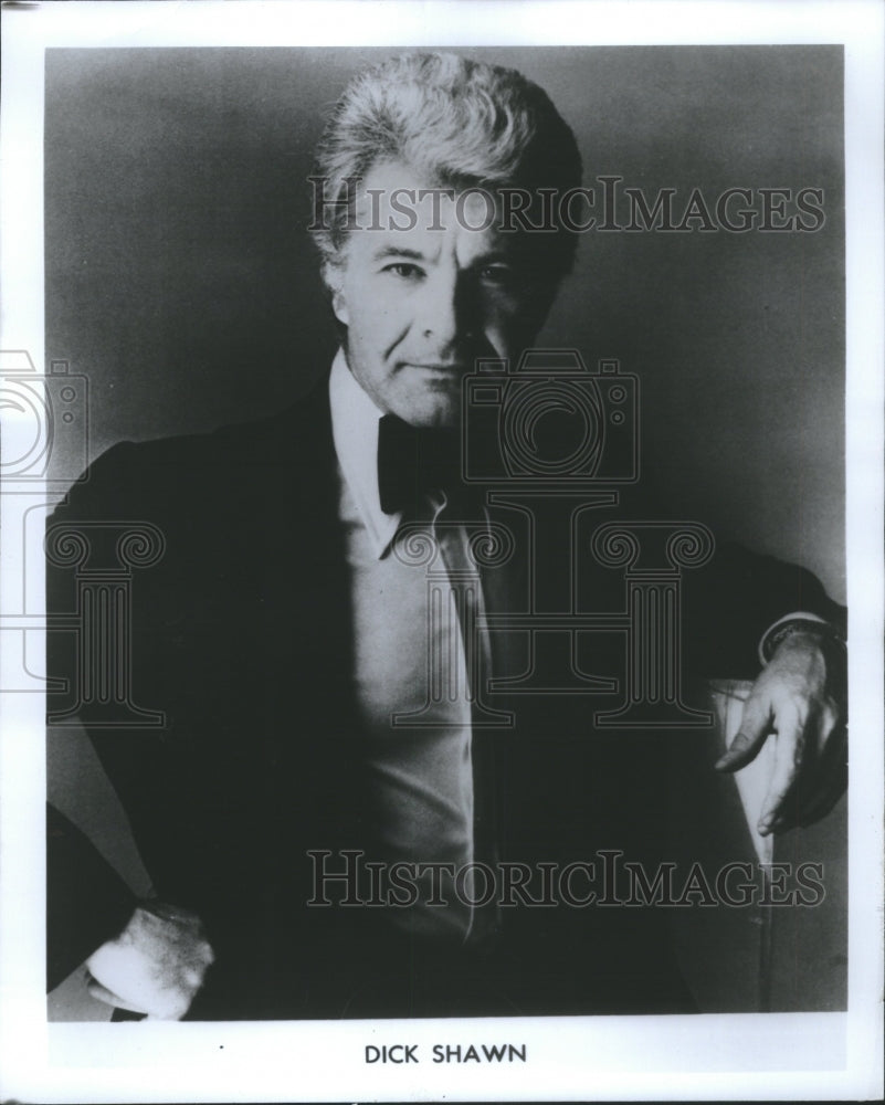 1980 Press Photo Dick Shawn Actor Comedian New York