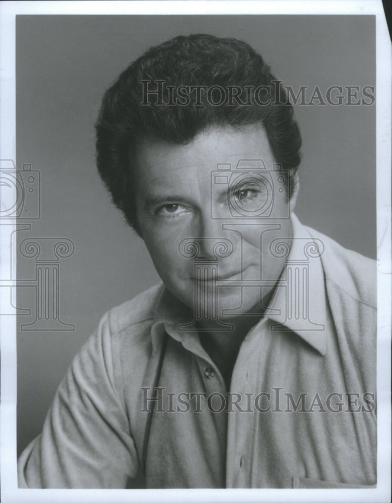 1983 Press Photo William Shatner,TJ Hooker on ABC-TV