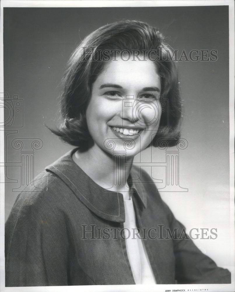 1965 Press Photo Miss Margaret Shaw Jerry Dempnock.