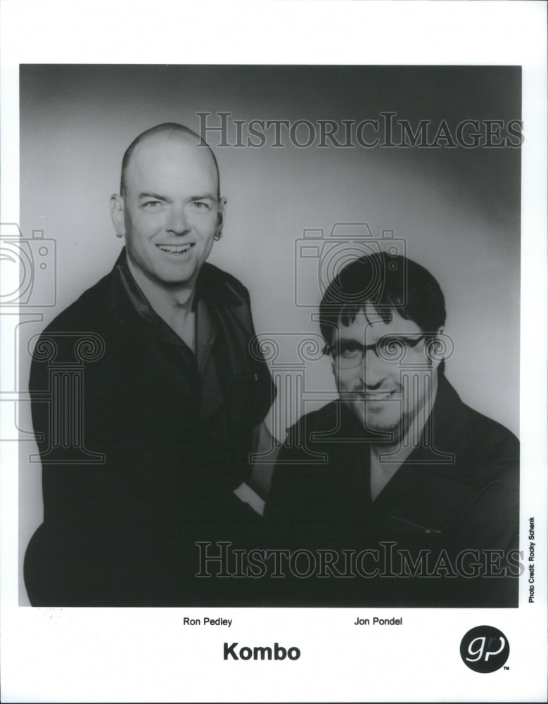 2002 Press Photo Jon Pondel Ron Pedley Kombo Music