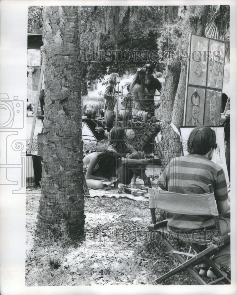 1972 Press Photo Circus Magguzia Ran Temes Ringamster