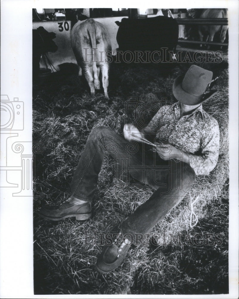 1977 Joe Vicker Jim Clendenon Water John - Historic Images